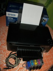 Epson SX125 с системой непрерывной подачи чернил